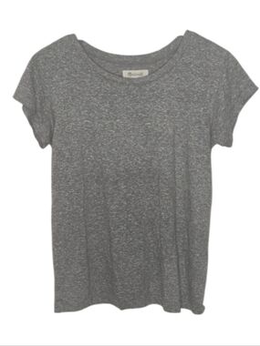 Madewell Crewneck Gray Tee